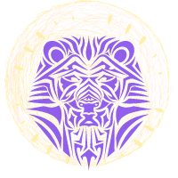 Lion Moon Art