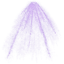 Illuminating purple stars 