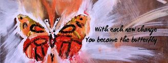 Embrace Change like a butterfly