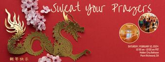 Sweat Your Prayers class on Chinese New Year