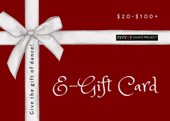 Syzygy Dance Project E-Gift Cards